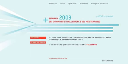 Image for: Biennale Giovani 2003