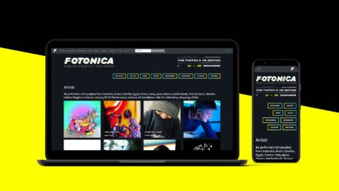 Image for: Fotonica Festival 2020 – Web Site